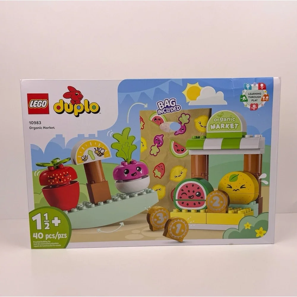 Lego Duplo 10983 Organic Market 40pc Preschool Building Toy